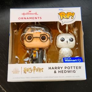 2022 Funko POP  Harry Potter and Hedwig Hallmark ornament